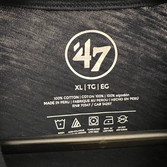 NWT ‘47 Boston Red Sox t-shirt - Picture 2 of 3